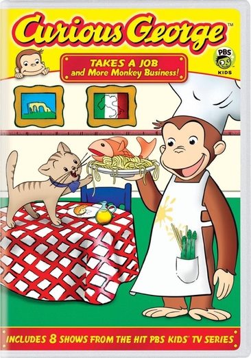 Curious George: Takes a Job and More Monkey Business! [DVD] cover