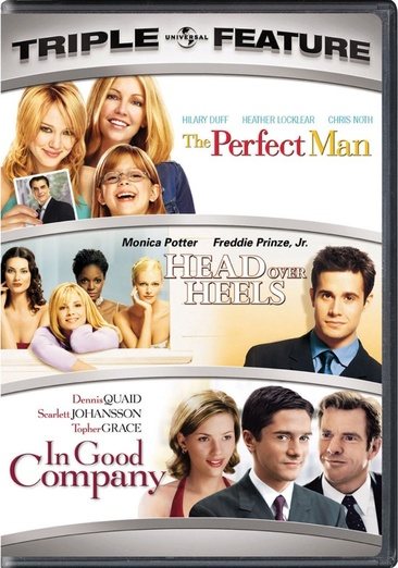 The Perfect Man / Head Over Heels / In Good Company Triple Feature cover