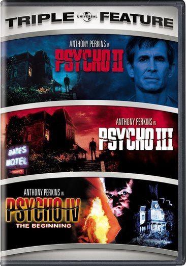 Psycho II / Psycho III / Psycho IV - The Beginning (Triple Feature) cover