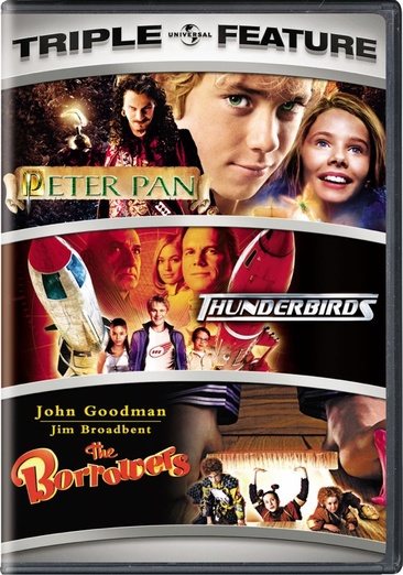 Peter Pan / Thunderbirds / The Borrowers (Triple Feature) cover