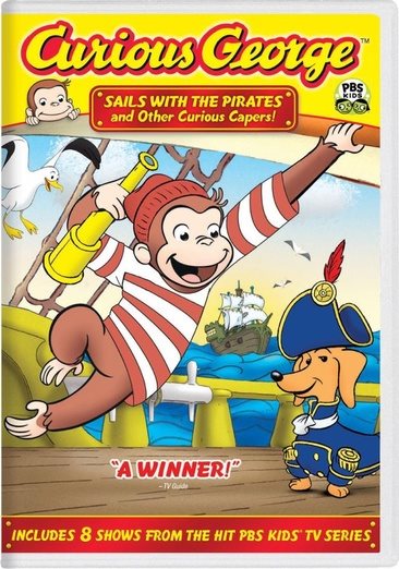 Curious George: Sails with the Pirates and Other Curious Capers! [DVD] cover
