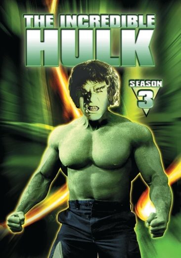 The Incredible Hulk: Season 3 cover