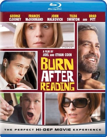 Burn After Reading [Blu-ray] cover