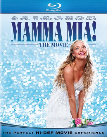 Mamma Mia! The Movie [Blu-ray] cover