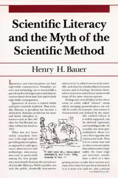 Scientific Literacy and the Myth of the Scientific Method (Illini Books) cover