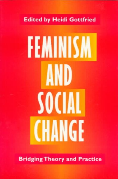 Feminism and Social Change: BRIDGING THEORY AND PRACTICE cover