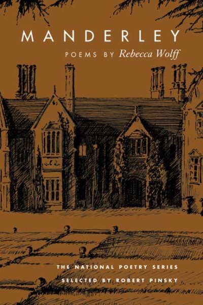 Manderley: POEMS (National Poetry Series) cover