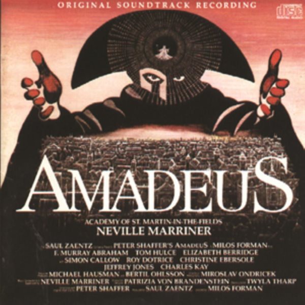 Amadeus: Original Soundtrack Recording cover