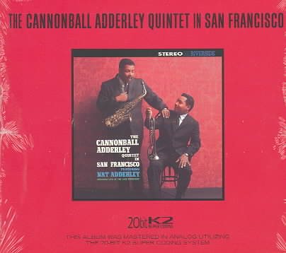 Cannonball Adderley Quintet in San Francisco (20 Bit Mastering) cover