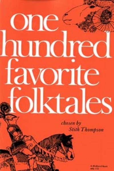 One Hundred Favorite Folktales (Midland Book) cover