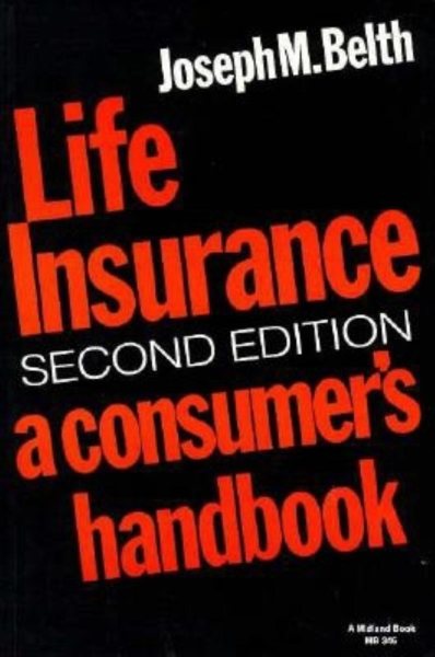 Life Insurance, Second Edition: A Consumer's Handbook cover