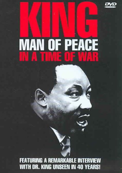 KING:MAN OF PEACE IN A TIME OF WAR DR cover