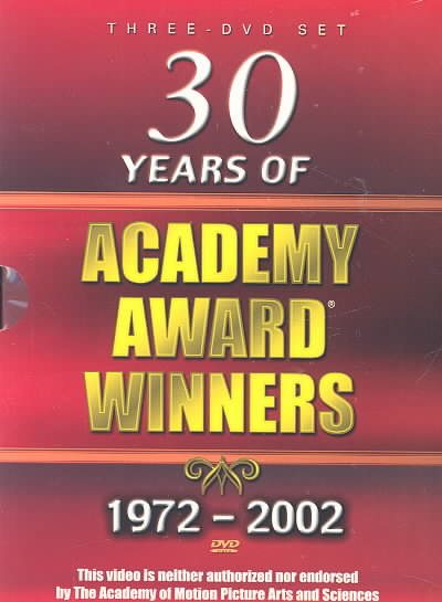 30 Years of Academy Award Winners 1972-2002 cover