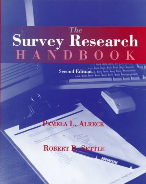 Survey Research Handbook (Paperback) cover