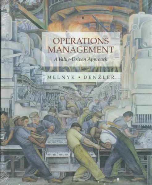 Operations Management: A Value-Driven Approach cover