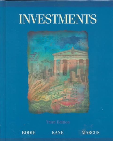 Investments (Irwin Series in Finance) cover