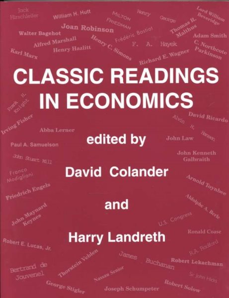 Classic Readings in Economics cover
