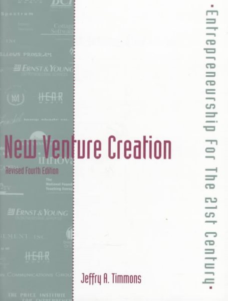 New Venture Creation: Entrepreneurship in the 21st Century