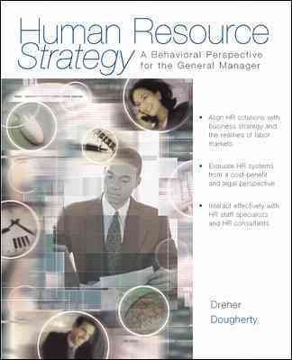 Human Resource Strategy: A Behavioral Perspective for the General Manager cover