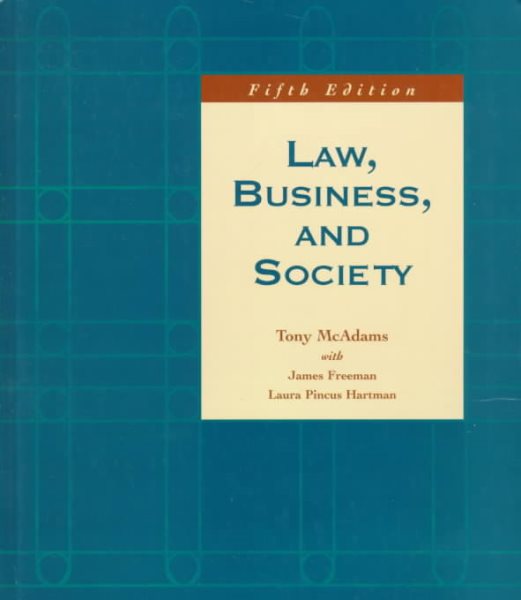 Law, Business & Society cover