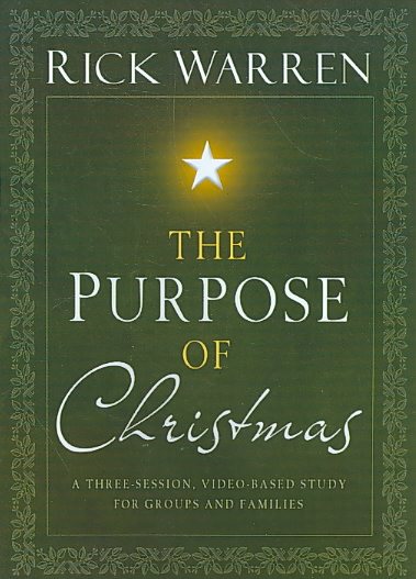 Rick Warren: The Purpose of Christmas cover
