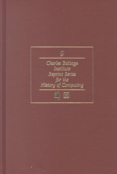The Moore School Lectures: Theory and Techniques for Design of Electronic Digital Computers (Charles Babbage Institute Reprint) cover