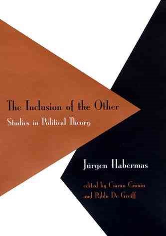The Inclusion of the Other: Studies in Political Theory (Studies in Contemporary German Social Thought) cover