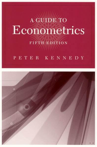 A Guide to Econometrics, 5th Edition (The MIT Press) cover