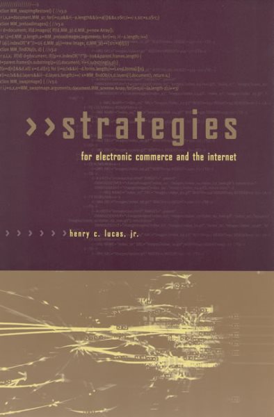 Strategies for Electronic Commerce and the Internet (MIT Press) cover