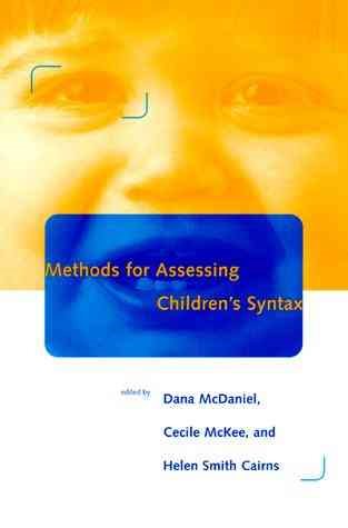 Methods for Assessing Children's Syntax (Language, Speech, and Communication) cover