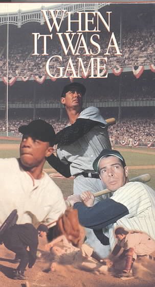 When It Was a Game [VHS]