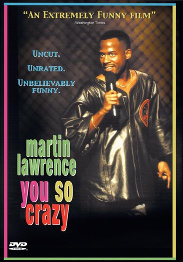 Martin Lawrence: You So Crazy (DVD) cover