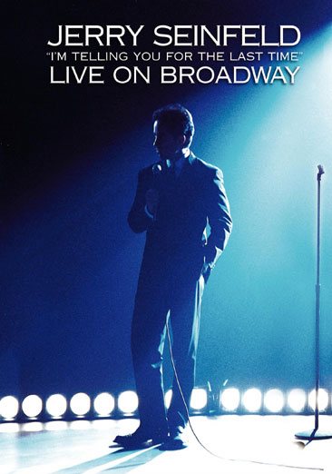 Jerry Seinfeld Live on Broadway: I'm Telling You for the Last Time cover