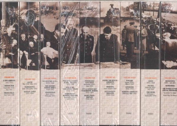 The World At War - 9 Volume Gift Set [VHS] cover