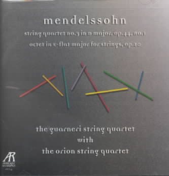 Octet in E Flat for Strings Op 20 cover