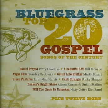 Bluegrass Top 20 Gospel Songs of the Century cover