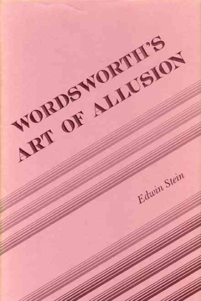 Wordsworth's Art of Allusion cover
