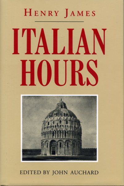 Italian Hours: Henry James cover