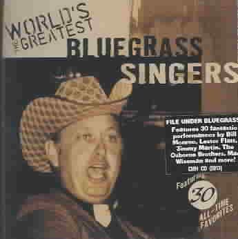 World's Greatest Bluegrass Singers cover