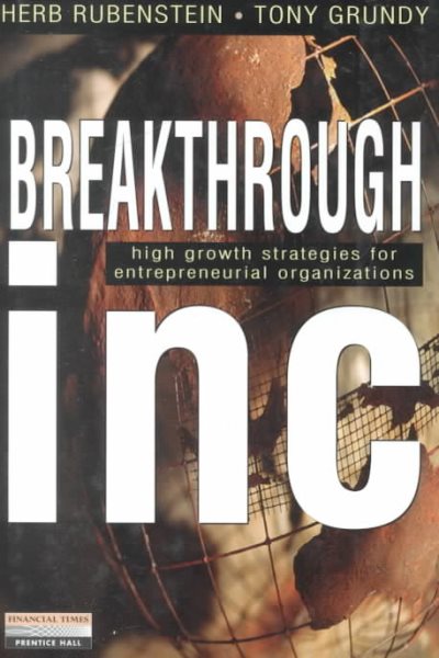 Breakthrough Inc: High Growth Stategies for the Entrepreneurial Organization cover
