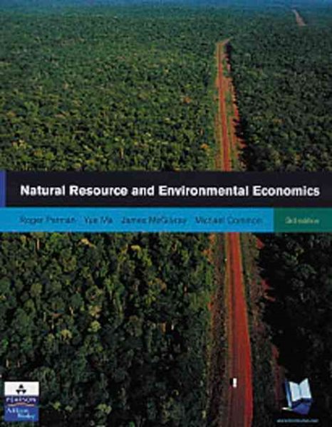 Natural Resource and Environmental Economics (3rd Edition) cover