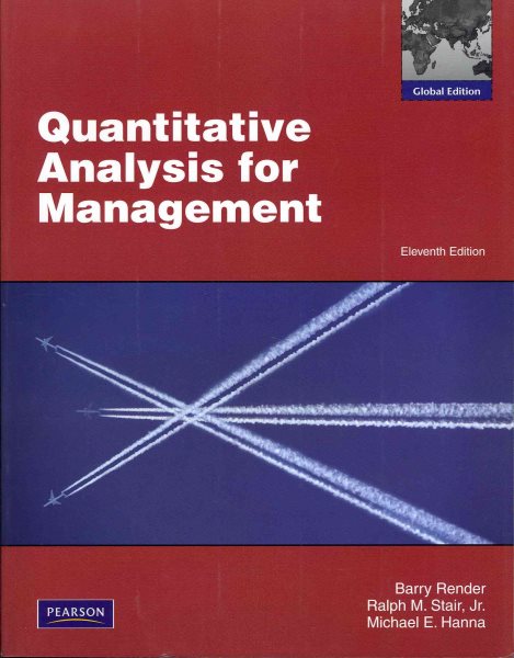 Quantitative Analysis for Management cover