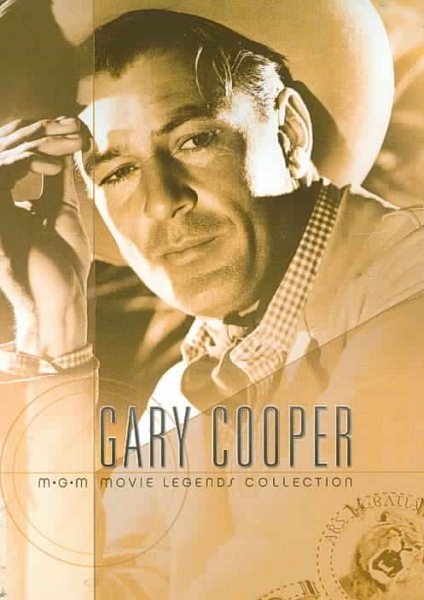 Gary Cooper: MGM Movie Legends Collection (The Cowboy and the Lady / The Real Glory / Vera Cruz / The Winning of Barbara Worth) cover