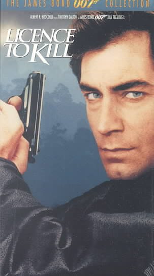 License (Licence) to Kill [VHS] cover