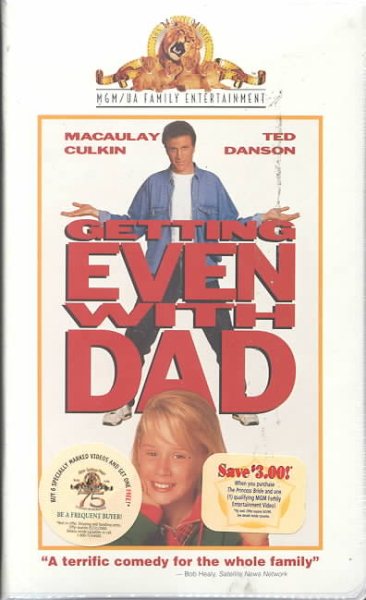 Getting Even With Dad [VHS] cover