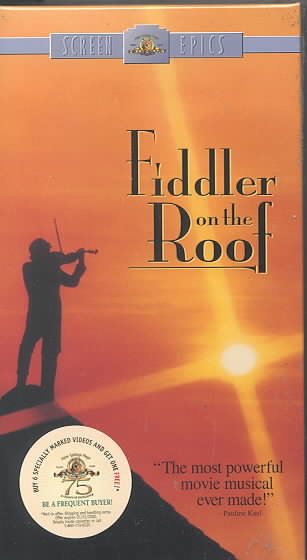 Fiddler on the Roof [VHS] cover