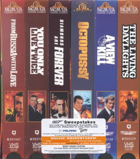 James Bond 007 Collection Volume 3 [VHS] cover