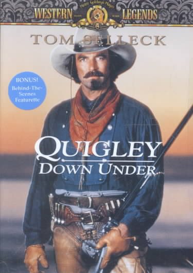 Quigley down under (DVD) cover