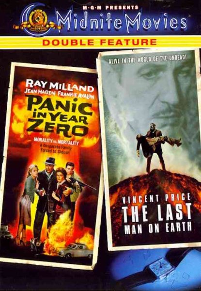 Panic in Year Zero / The Last Man on Earth (Midnite Movies Double Feature) cover