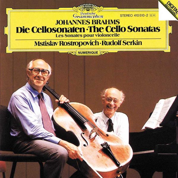 Brahms: The Cello Sonatas cover